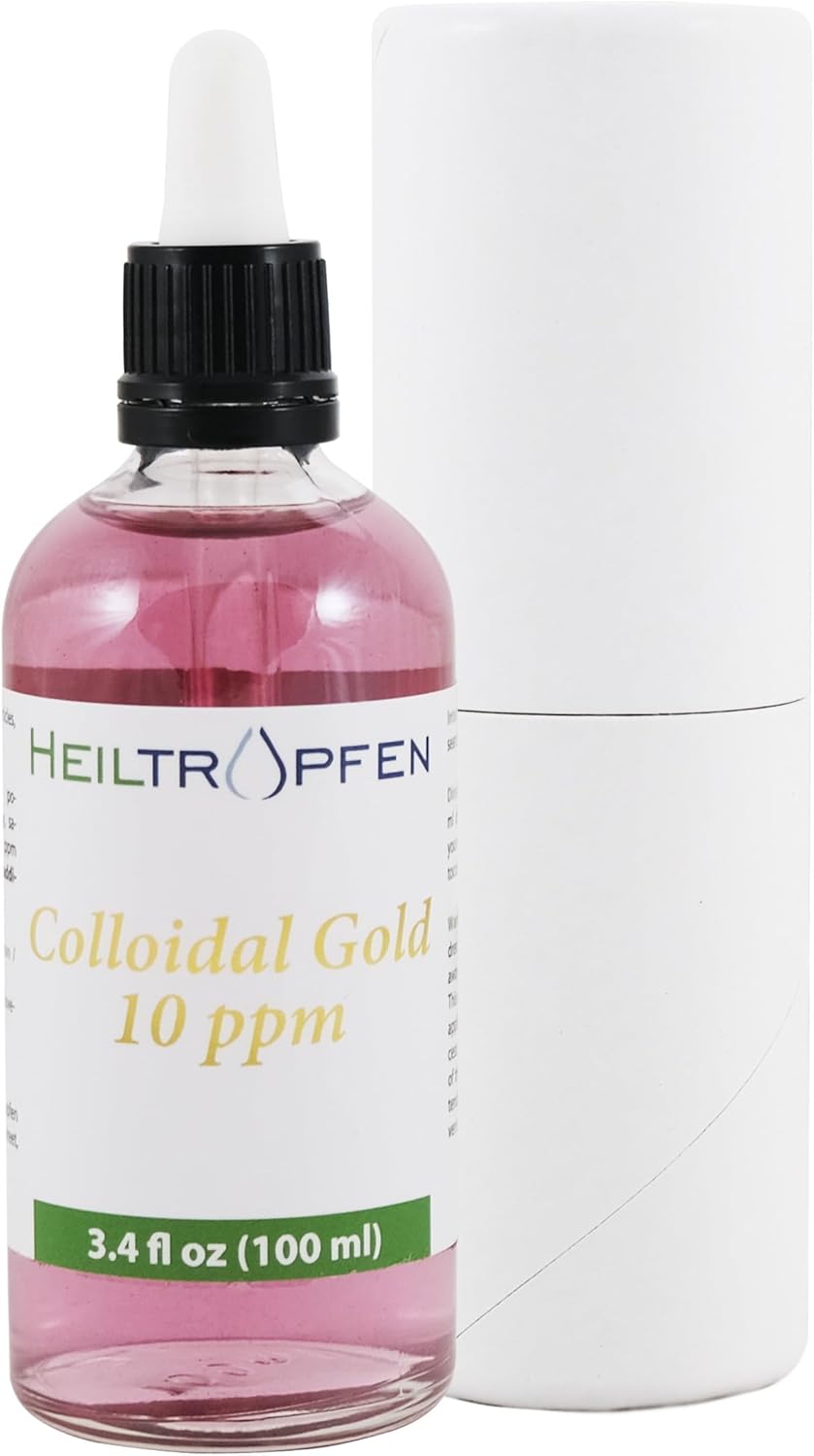 Heiltropfen® Colloidal Gold Solution 10 ppm 3.4 Fl Oz - 100 ml