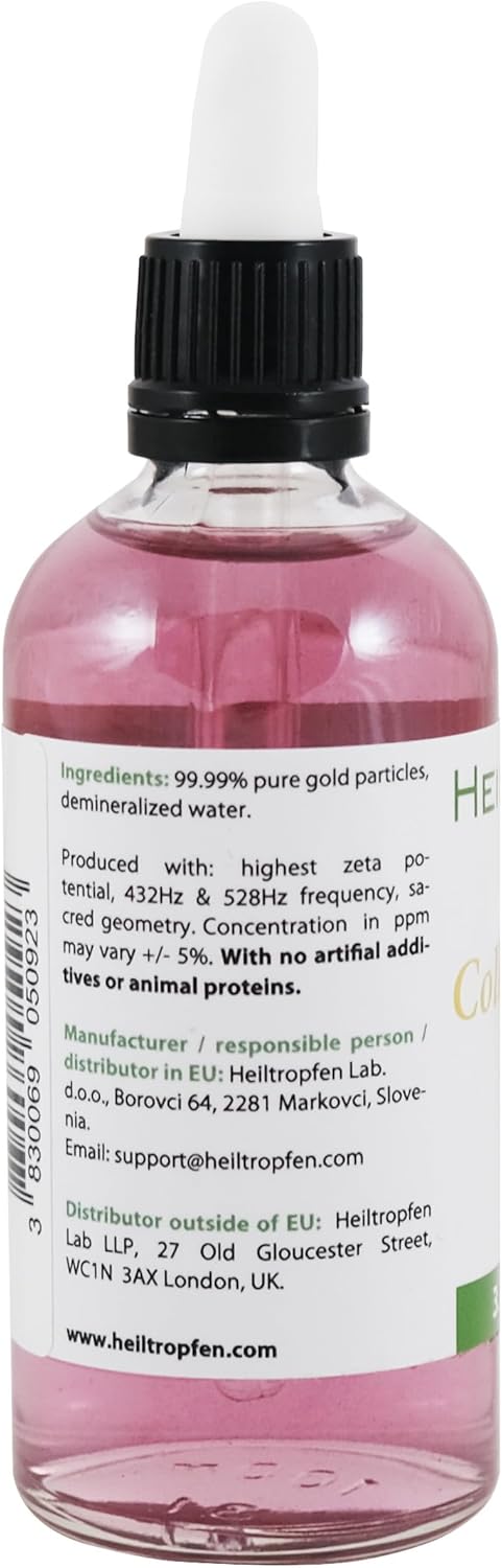 Heiltropfen® Colloidal Gold Solution 10 ppm 3.4 Fl Oz - 100 ml