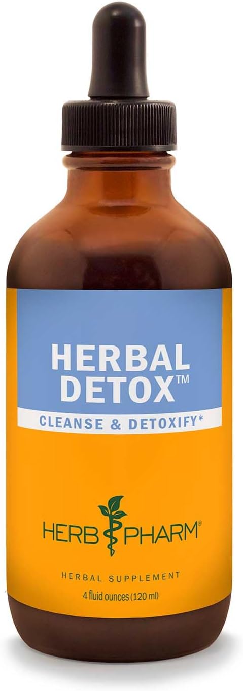 Herb Pharm 4 oz Liquid Herbal Detox Formula for Cleansing and Detoxification