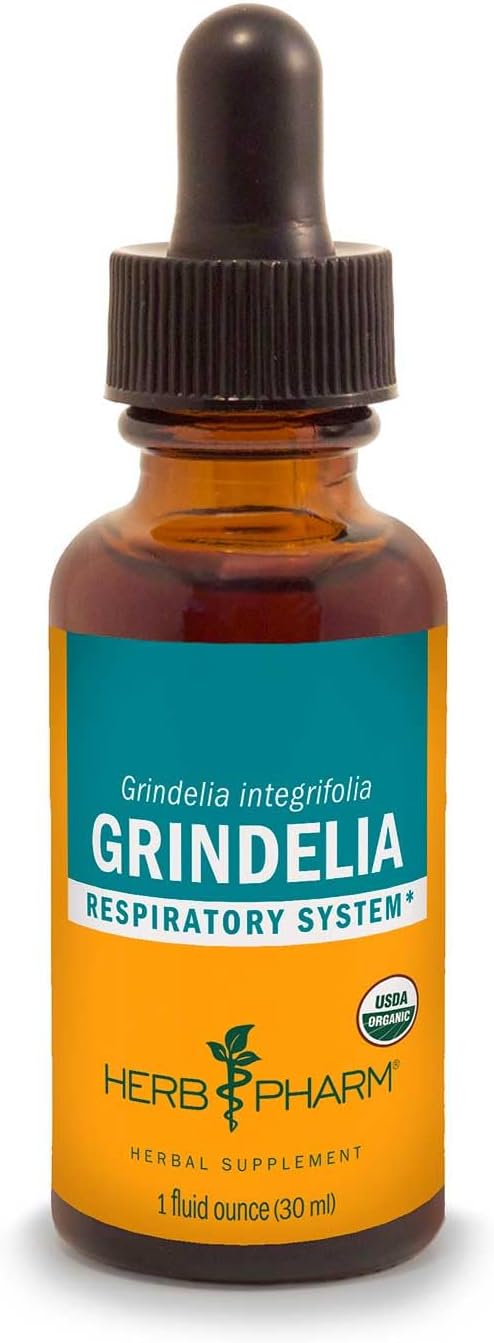 Herb Pharm Grindelia Liquid Extract 1oz - Respiratory System Support
