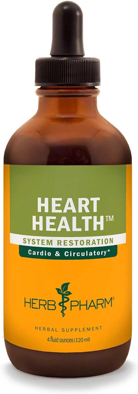 Herb Pharm Hawthorn Heart Health Liquid Herbal Formula - Supports Cardiovascular System - 4 Ounce