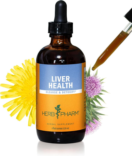 Herb Pharm Liver Health Liquid Herbal Formula - 4 oz - Supports Liver and Gallbladder Function