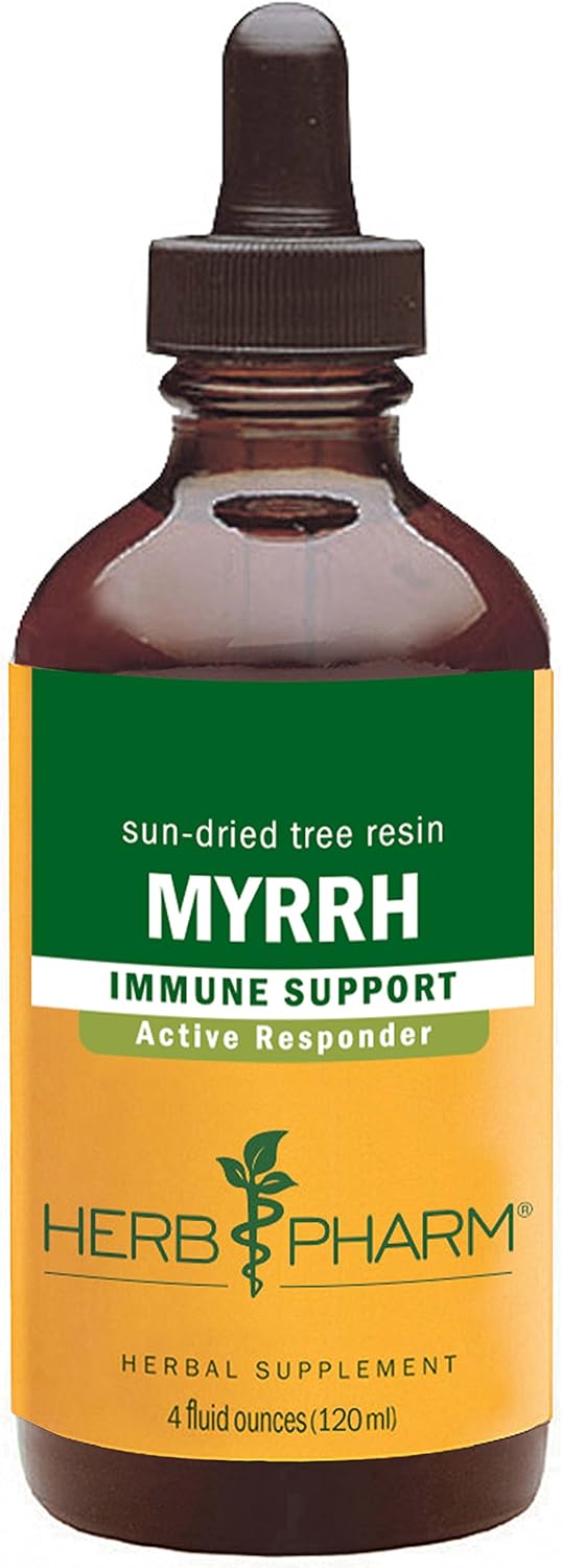 Herb Pharm Myrrh Liquid Extract 4oz - Immune System Support Supplement