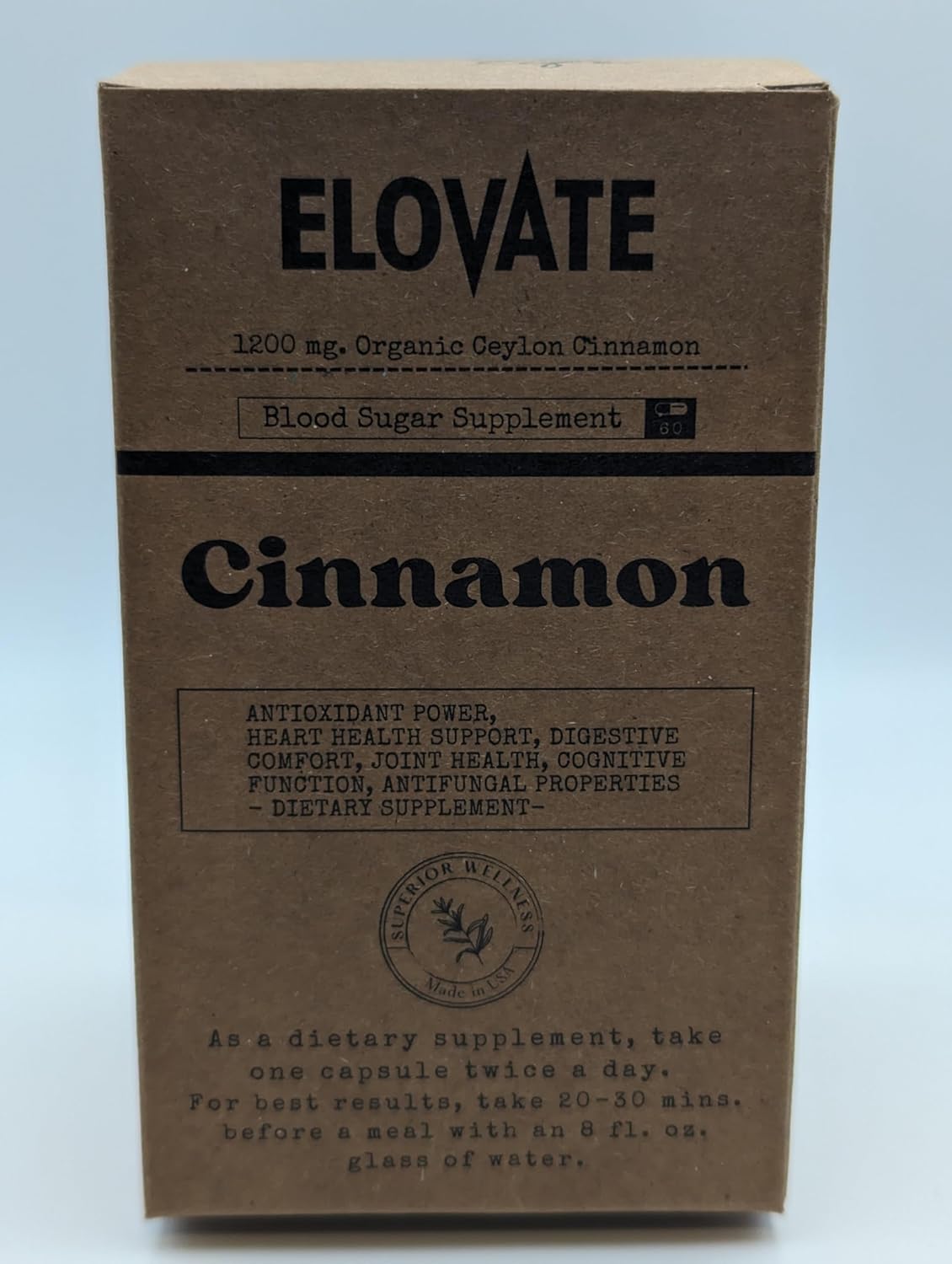 Herbal Ceylon Cinnamon Capsules for Daily Wellness - 1200mg Natural Flavored Capsules - Fast Acting Men and Women Supplement