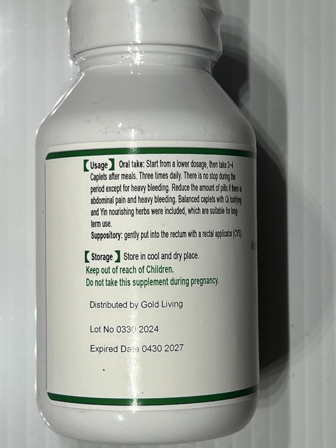 Herbal Fallopian Tube Support Capsules with Motherwort and St. Paul's Wort - 100 Count