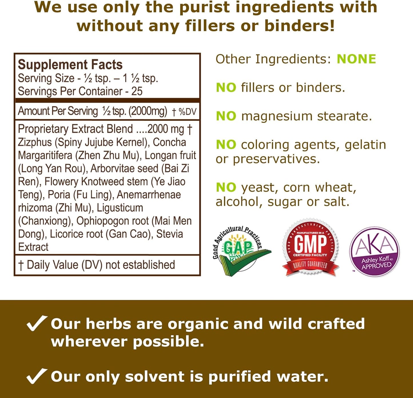 Herbal Sleep Supplement Extract for Natural Rest - Pacific Herbs