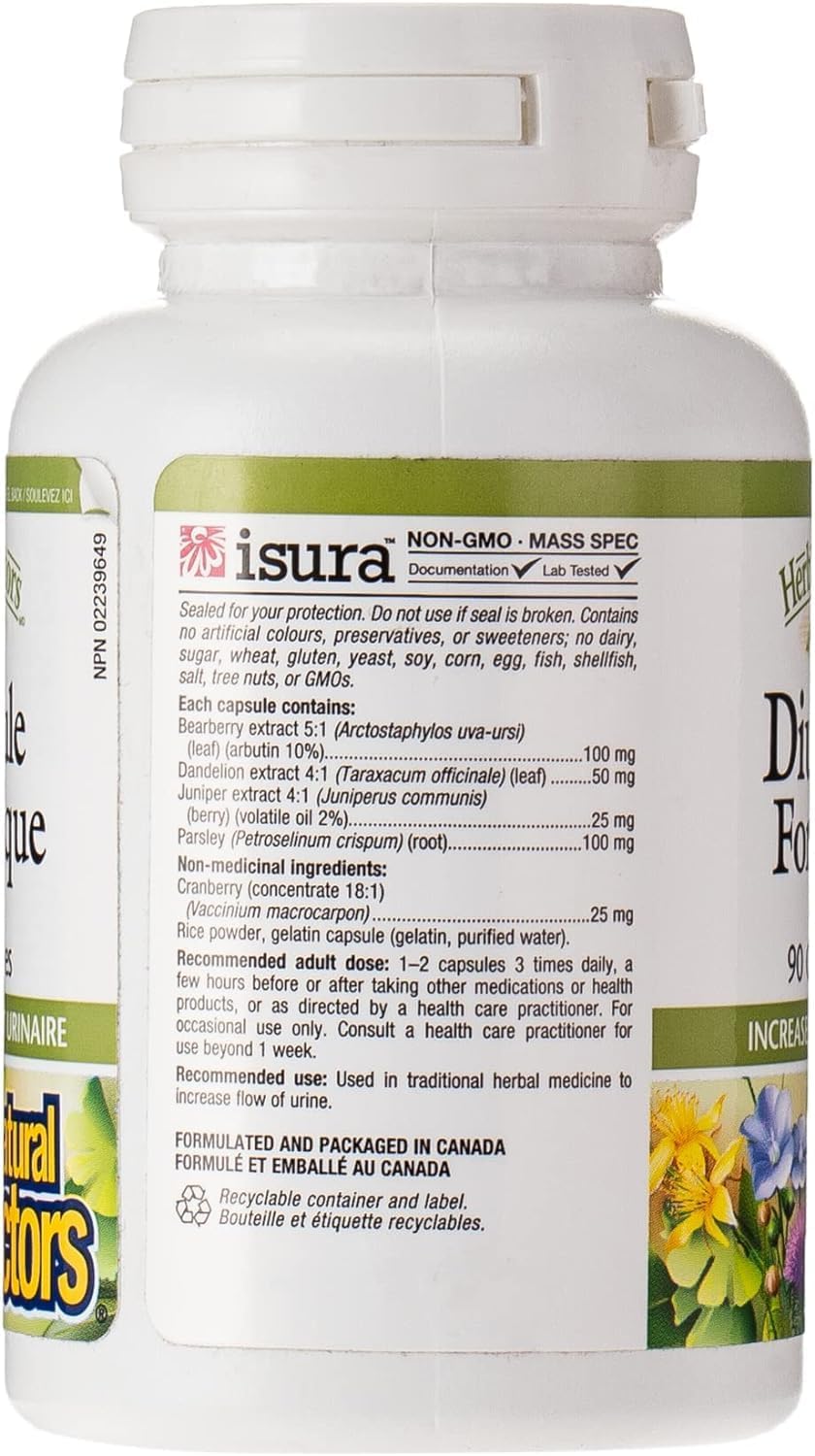 HerbalFactors Urinary Flow Formula - Natural Support for Urinary Health, 90 Capsules