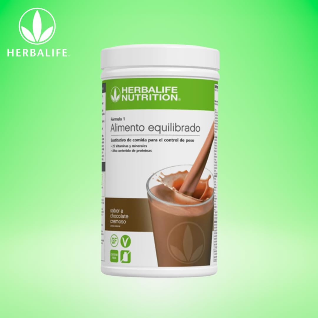 Herbalife Formula 1 Nutritional Shake Mix in Dutch Chocolate - 27.5 OZ (780G)