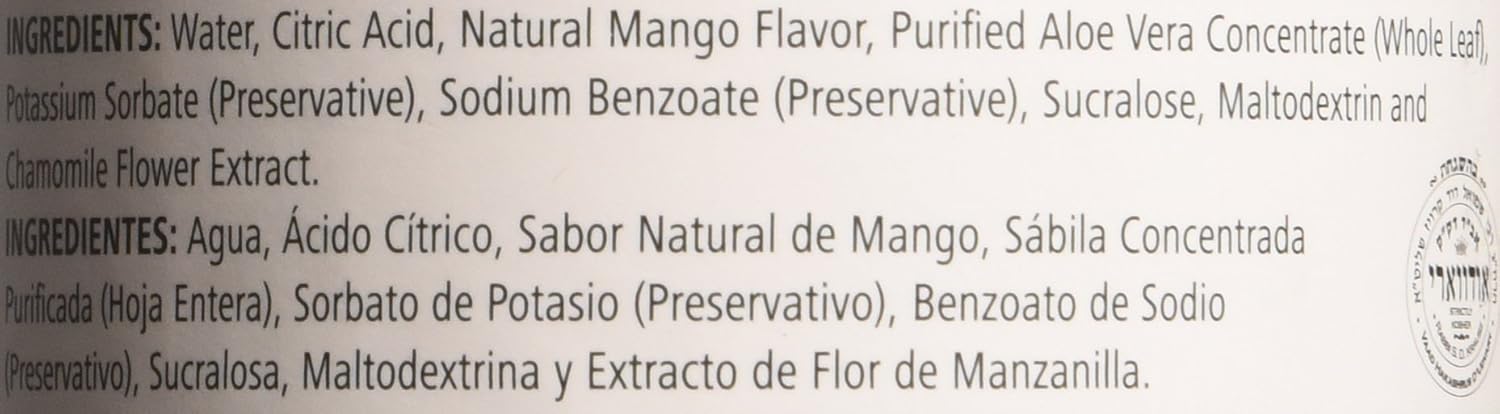 Herbalife Herbal Aloe Drink Concentrate - 16 oz Mango Flavor - New Formula