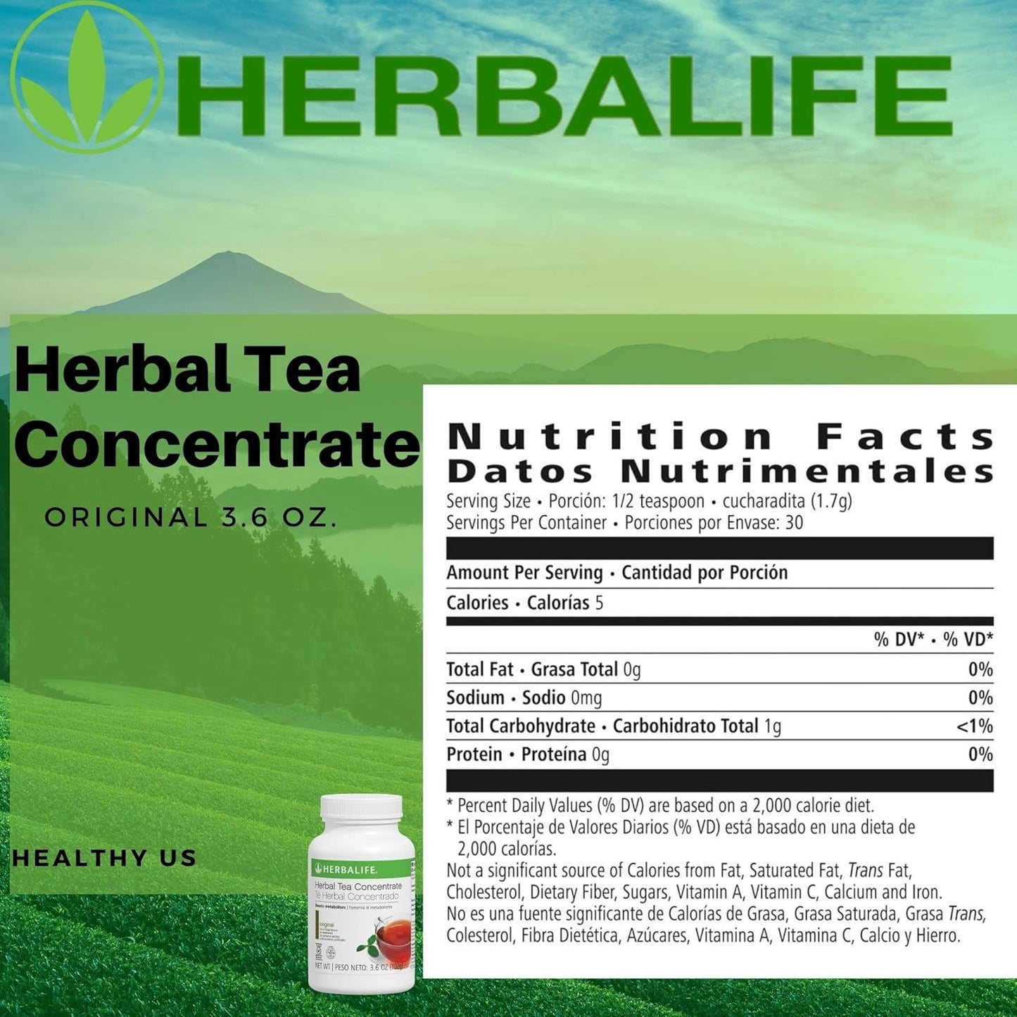 Herbalife Trio Combo: Formula 1 Cafe Latte Shake Mix, Aloe Concentrate, Tea Concentrate - Healthy Nutritional Supplements