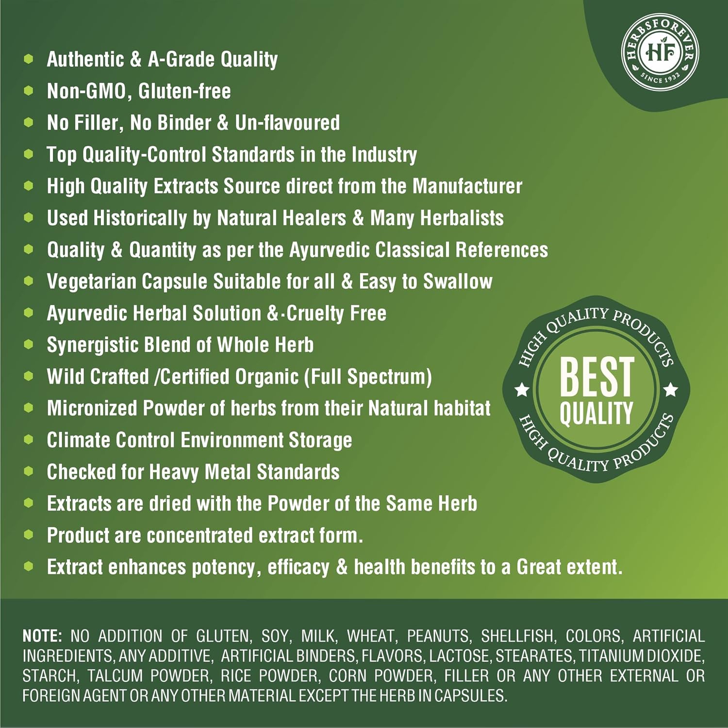 Herbsforever True Calm Capsules - Ayurvedic Stress Relief Formula for Comfortable Sleep - 90 Vege Capsules, 800 mg