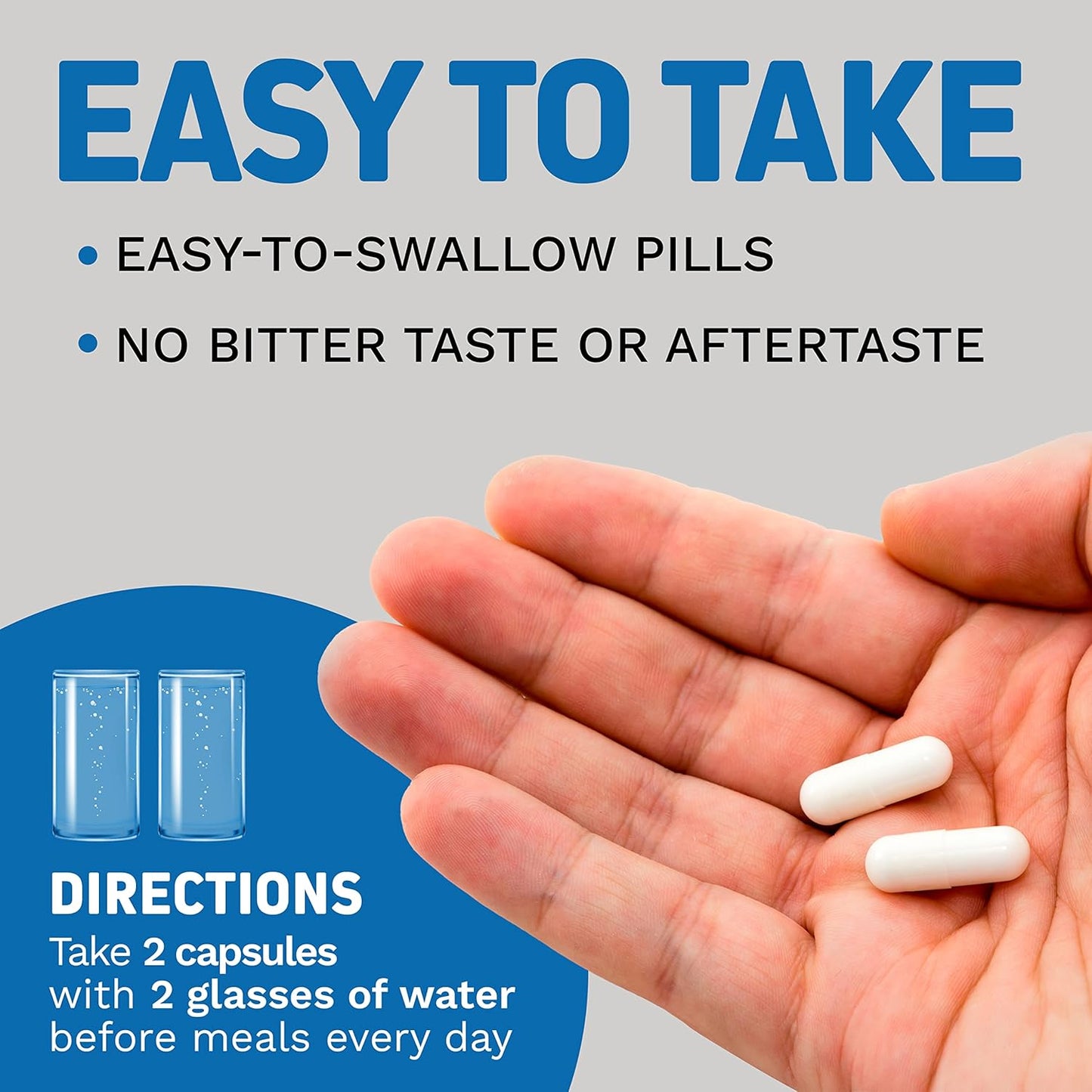 Herbtonics Apple Cider Vinegar Capsules with Keto BHB - Men's Prostate Health Support Supplement with Saw Palmetto & Beta Sitosterol