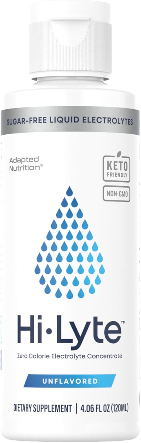 Hi-Lyte Electrolyte Supplement Drops | 48 Servings | Immune Support & Hydration | No Calories/Sugar | 20% More Potassium, Magnesium, Zinc