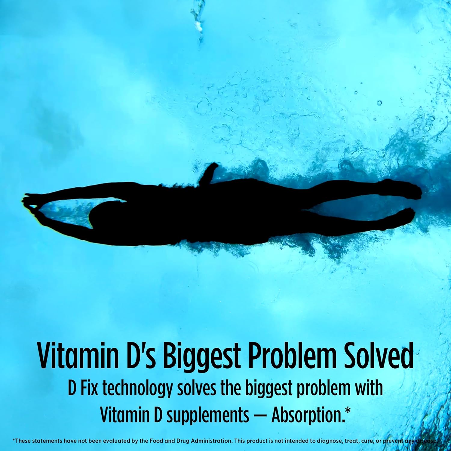 High-Absorption Biotest D Fix Vitamin D3 Softgels - 5000 IU - 90 Day Supply for Immune Support, Bone Health, and Mood Boosting