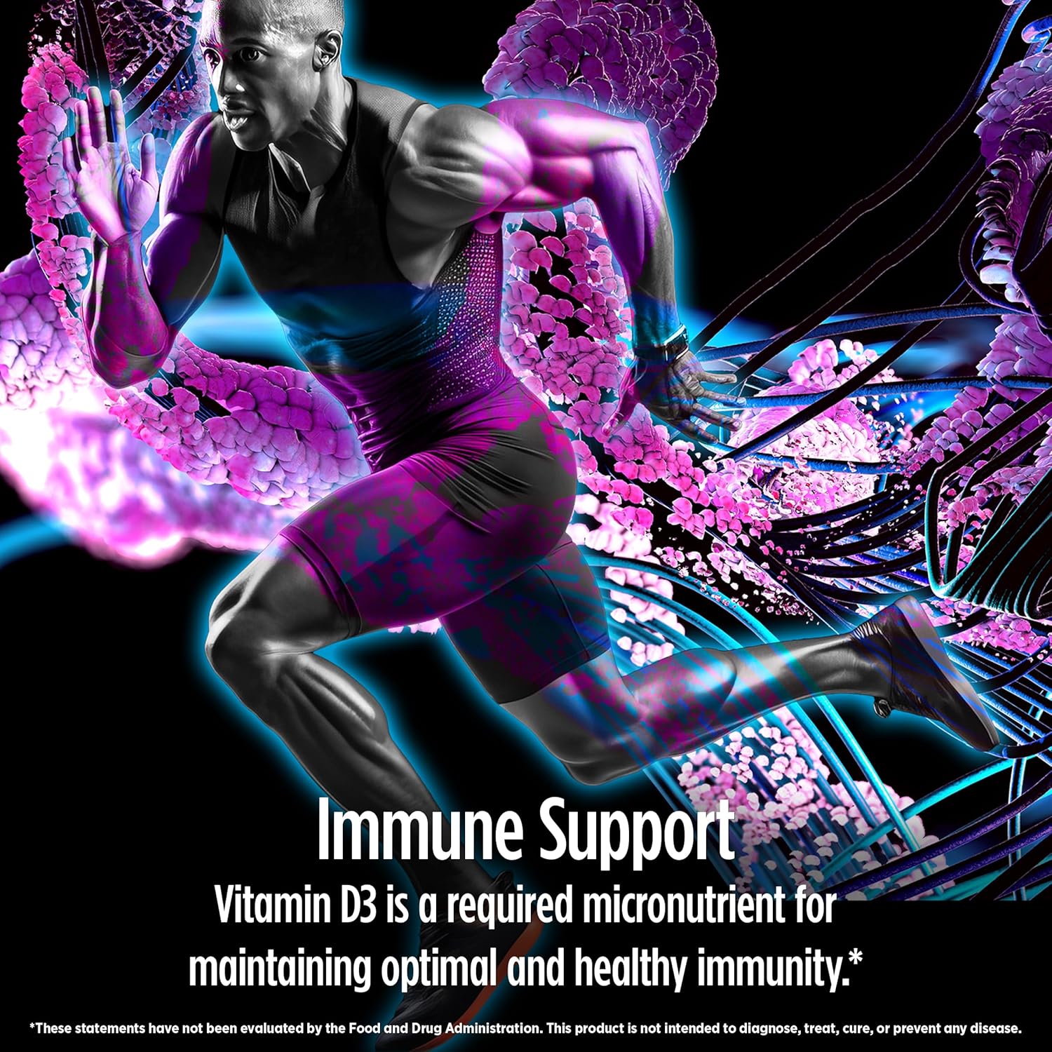 High-Absorption Biotest D Fix Vitamin D3 Softgels - 5000 IU - 90 Day Supply for Immune Support, Bone Health, and Mood Boosting