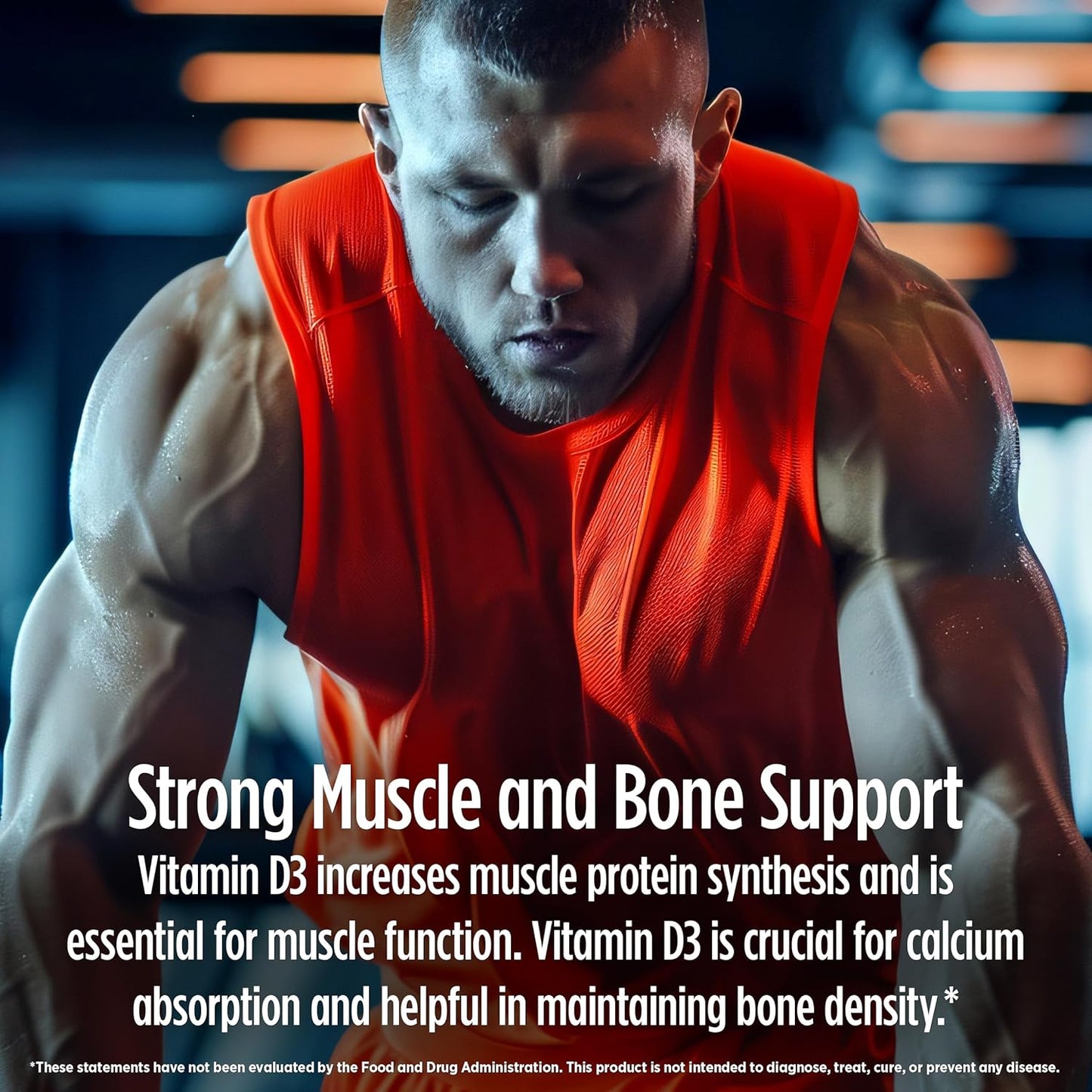 High-Absorption Biotest D Fix Vitamin D3 Softgels - 5000 IU - 90 Day Supply for Immune Support, Bone Health, and Mood Boosting