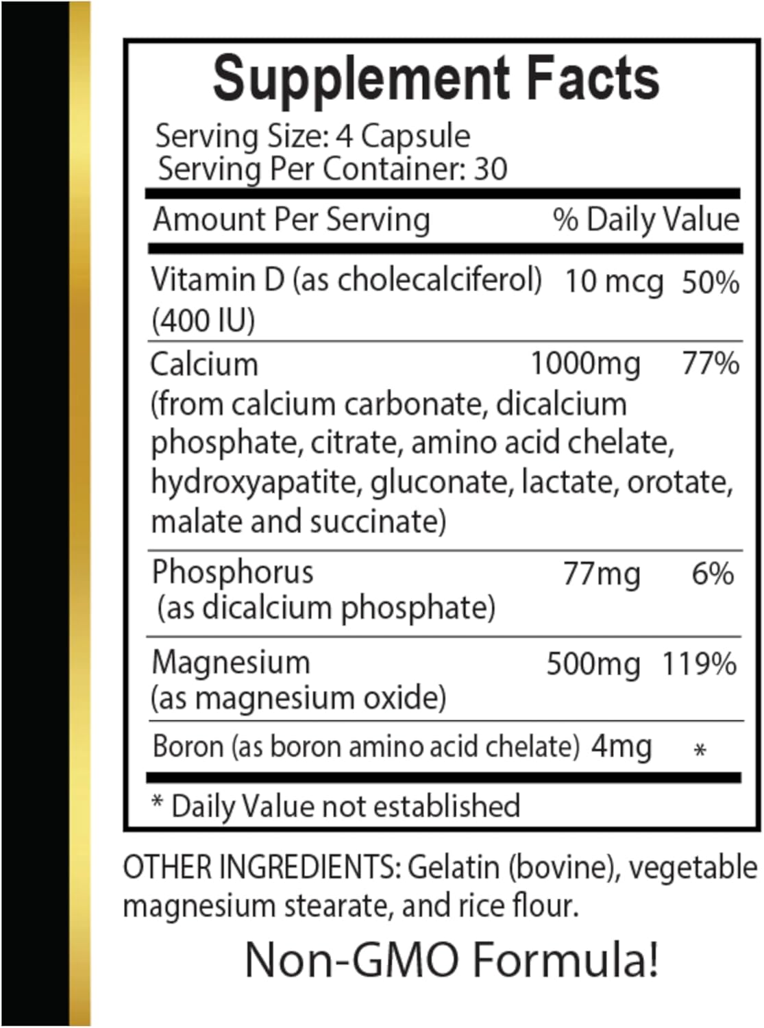 High Absorption Calcium Magnesium Supplement for Muscle & Nervous System Support - 2 Bottles 240 Capsules - Calcium Citrate for Women & Men by OLANTA TRADE SOLUTION