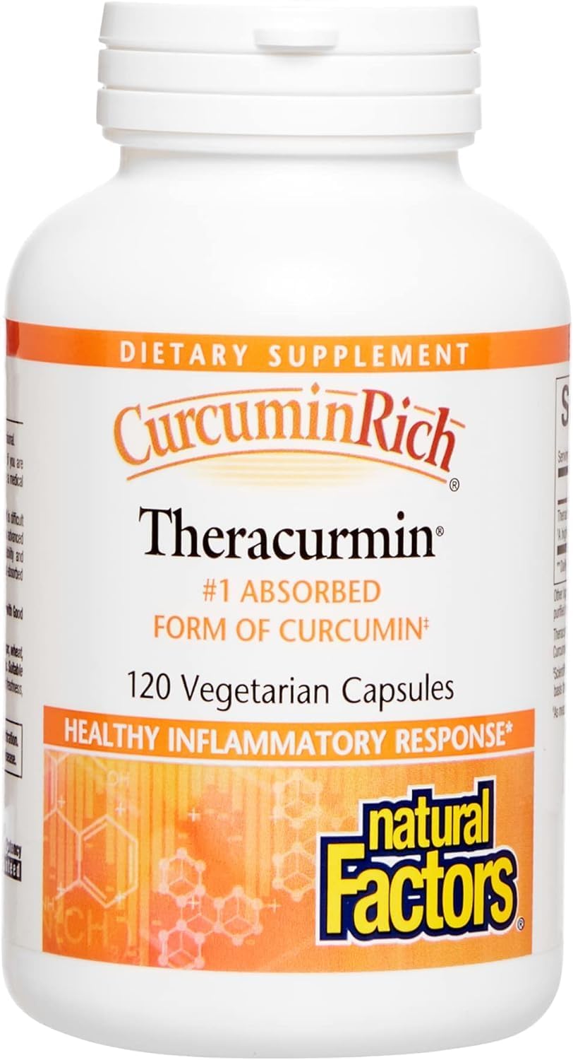 High Absorption CurcuminRich Theracurmin 30mg Capsules - 120 Count