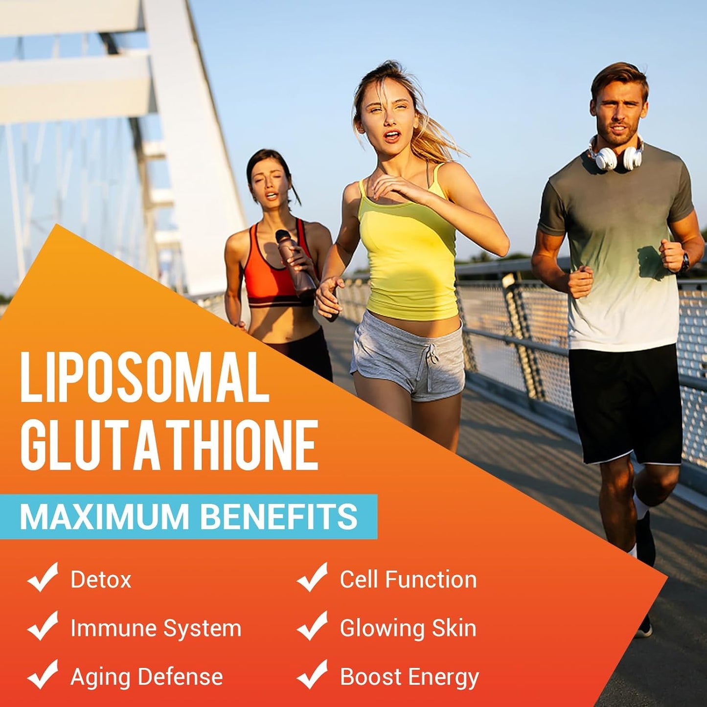High Absorption Liposomal Glutathione Softgel Supplement, 180 Softgels - Made in USA, Gluten Free & Non-GMO - Master Antioxidant Formula