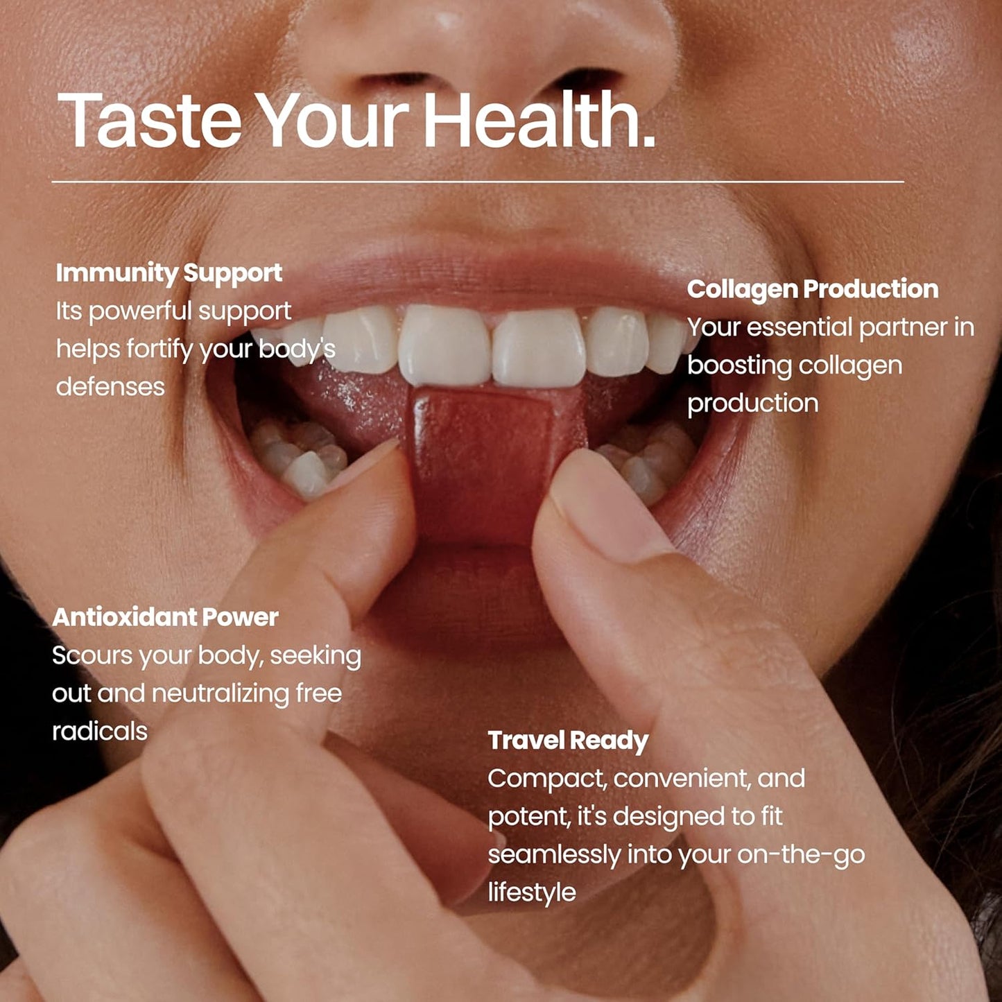 High Absorption Liposomal Vitamin C Gummies - 500mg/Serving - 60 Vegan Gummies for Adults - Antioxidant & Energy Booster - Strawberry Guava