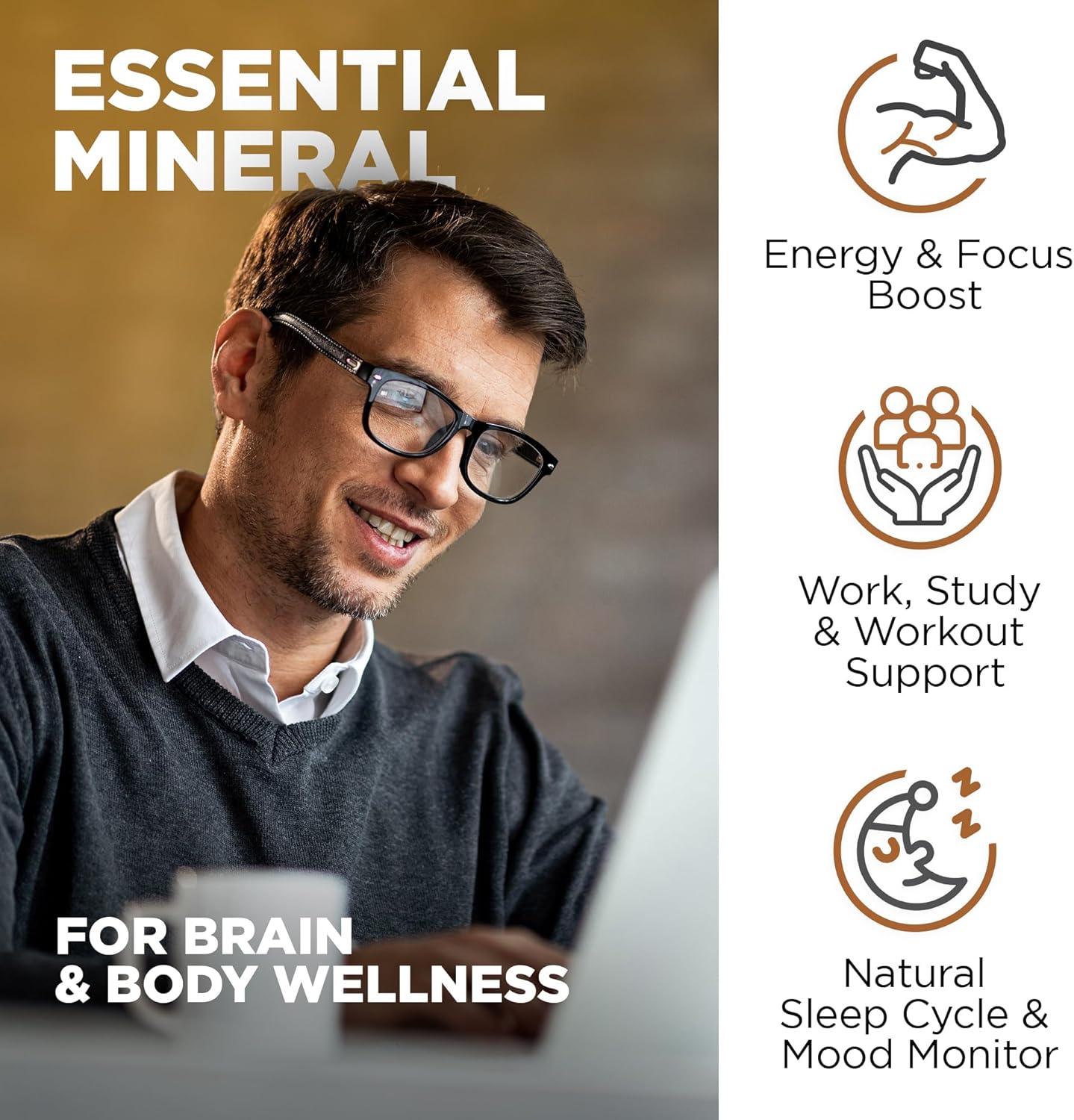 High-Absorption Magnesium L-Threonate & Resveratrol Supplement Bundle for Repair, Defenses, Vitality - Nutrivein Premium Capsules