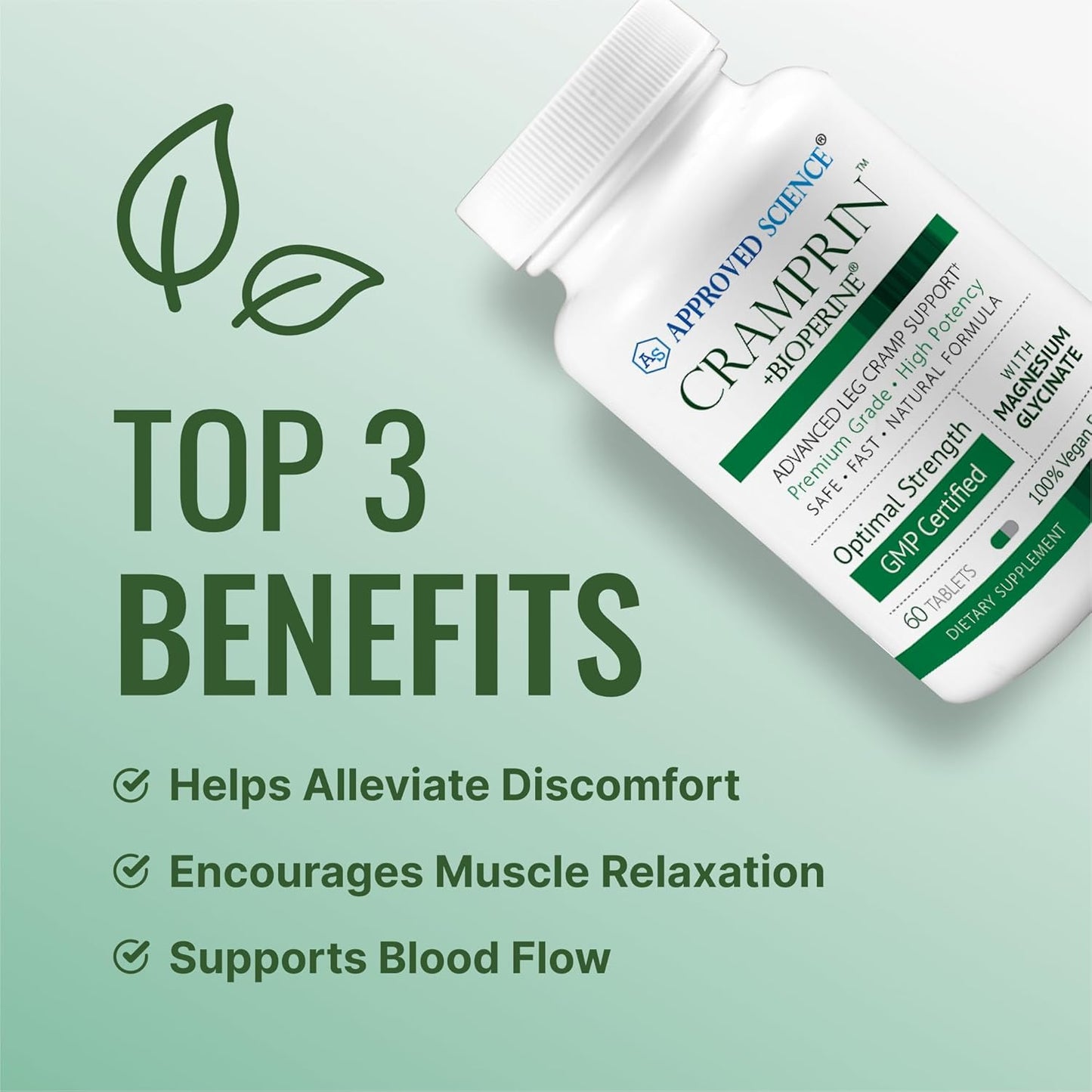High Absorption Magnesium with Vitamin B Complex and BioPerine - Vegan Capsules - 1 Month Supply