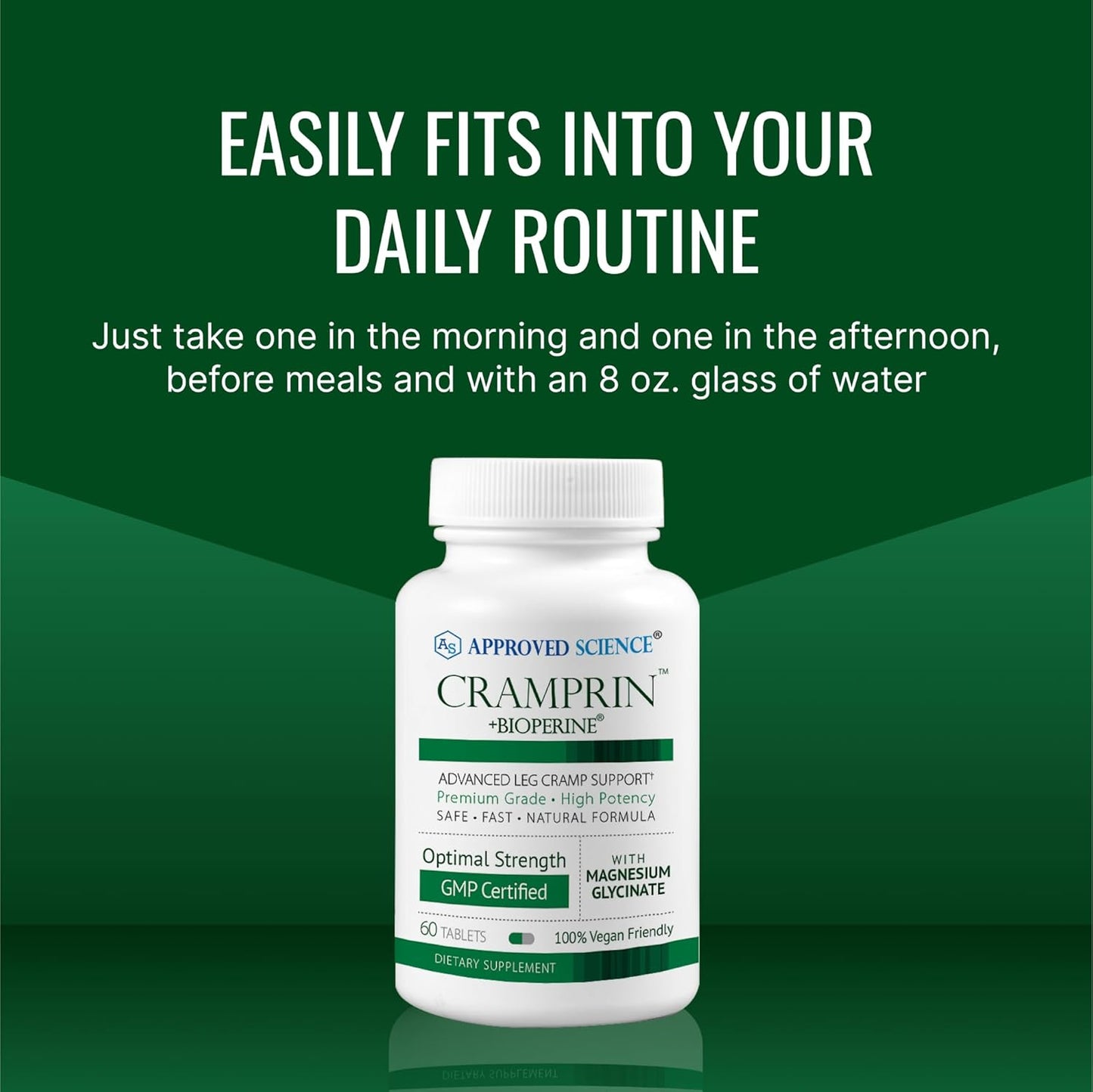 High Absorption Magnesium with Vitamin B Complex and BioPerine - Vegan Capsules - 1 Month Supply