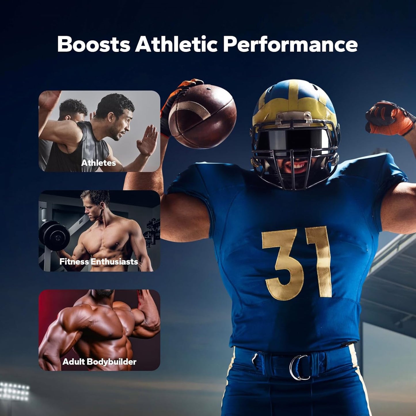 High Absorption NutriNeat Triple Magnesium Complex Capsules, 90 Count, 300mg Magnesium Glycinate, Citrate & Malate, Muscle Vitality Enhancing Supplement for Performance & Strength Boost