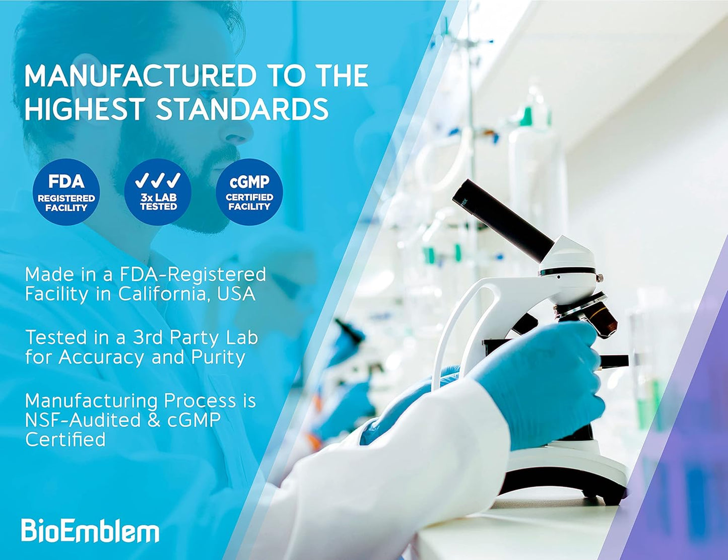 High Absorption Triple Magnesium Complex | 300mg Magnesium Glycinate, Malate, Citrate | Supports Muscles, Nerves, Energy | Vegan, Non-GMO | 90 Capsules