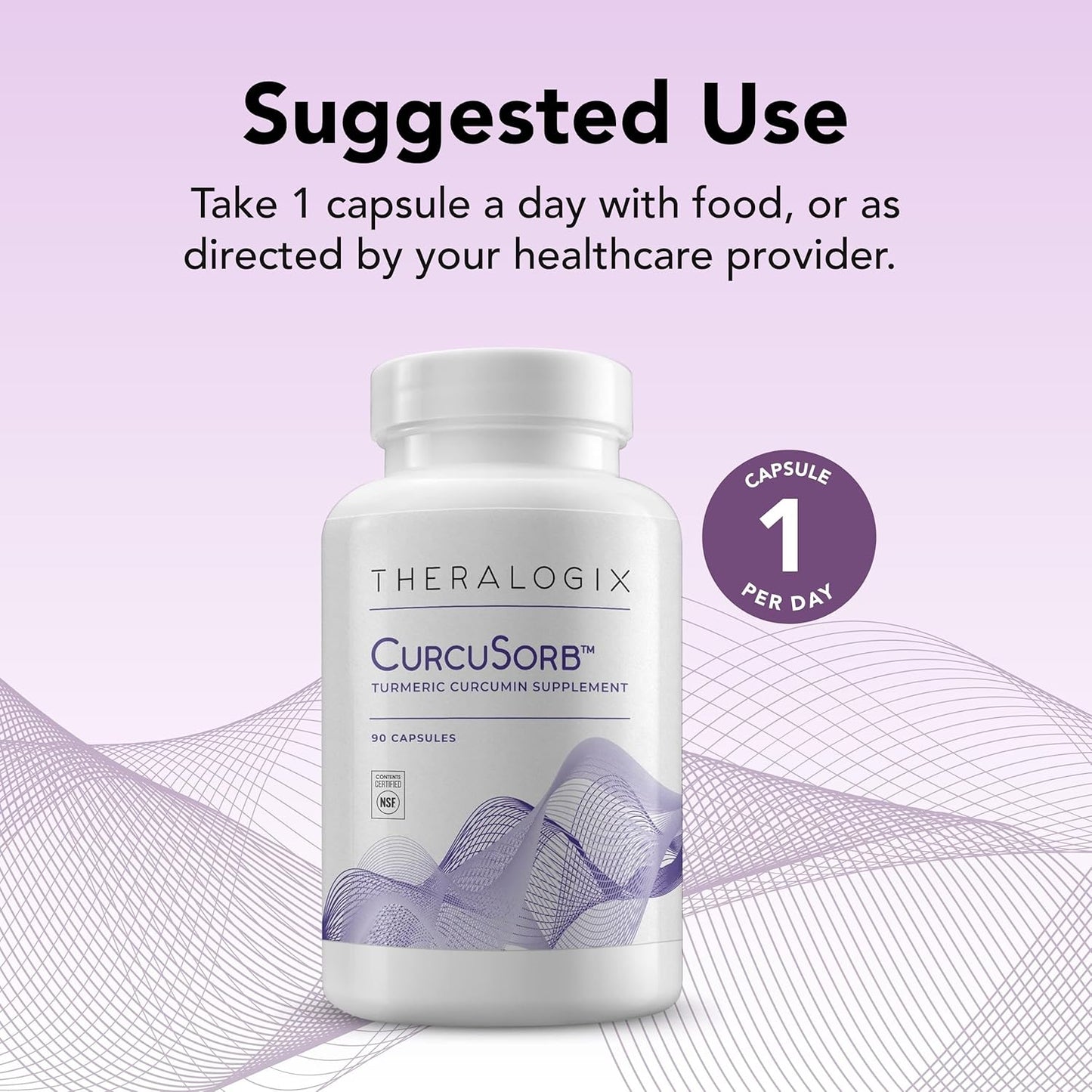 High-Absorption Turmeric Curcumin Supplement - 90 Capsules - NSF Certified - Supports Brain, Heart, Immune & Joint Health - 90-Day Supply - Promotes Healthy Aging