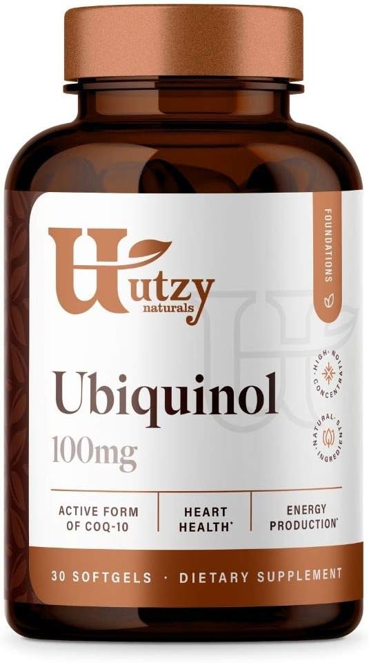High Absorption Ubiquinol CoQ-10 (Kaneka®) Softgels - 100mg for Heart Health & Energy - Made in USA