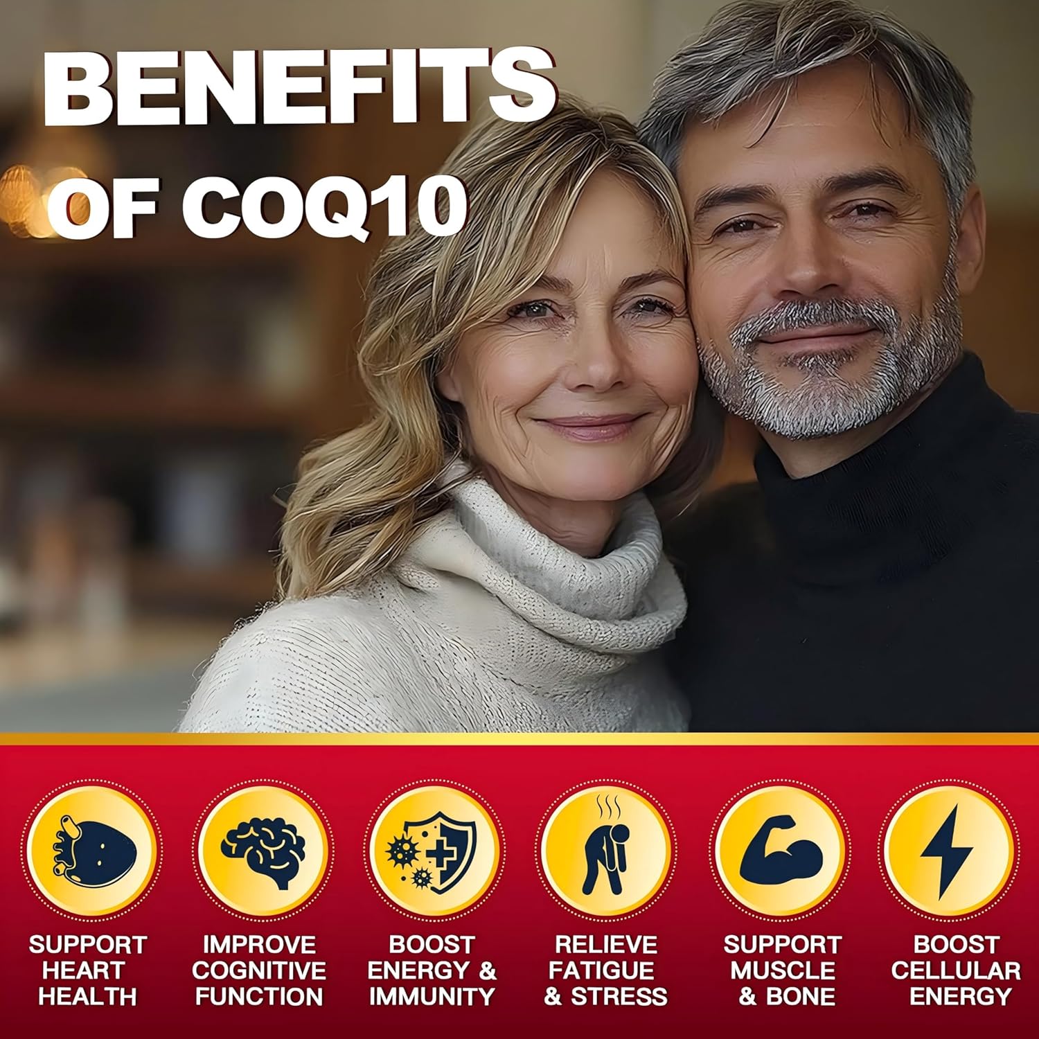 High Absorption ZEBORA CoQ10-200mg with Trans-Resveratrol, PQQ & Vitamin E - Antioxidant for Heart & Energy - 120 Veggie Capsules