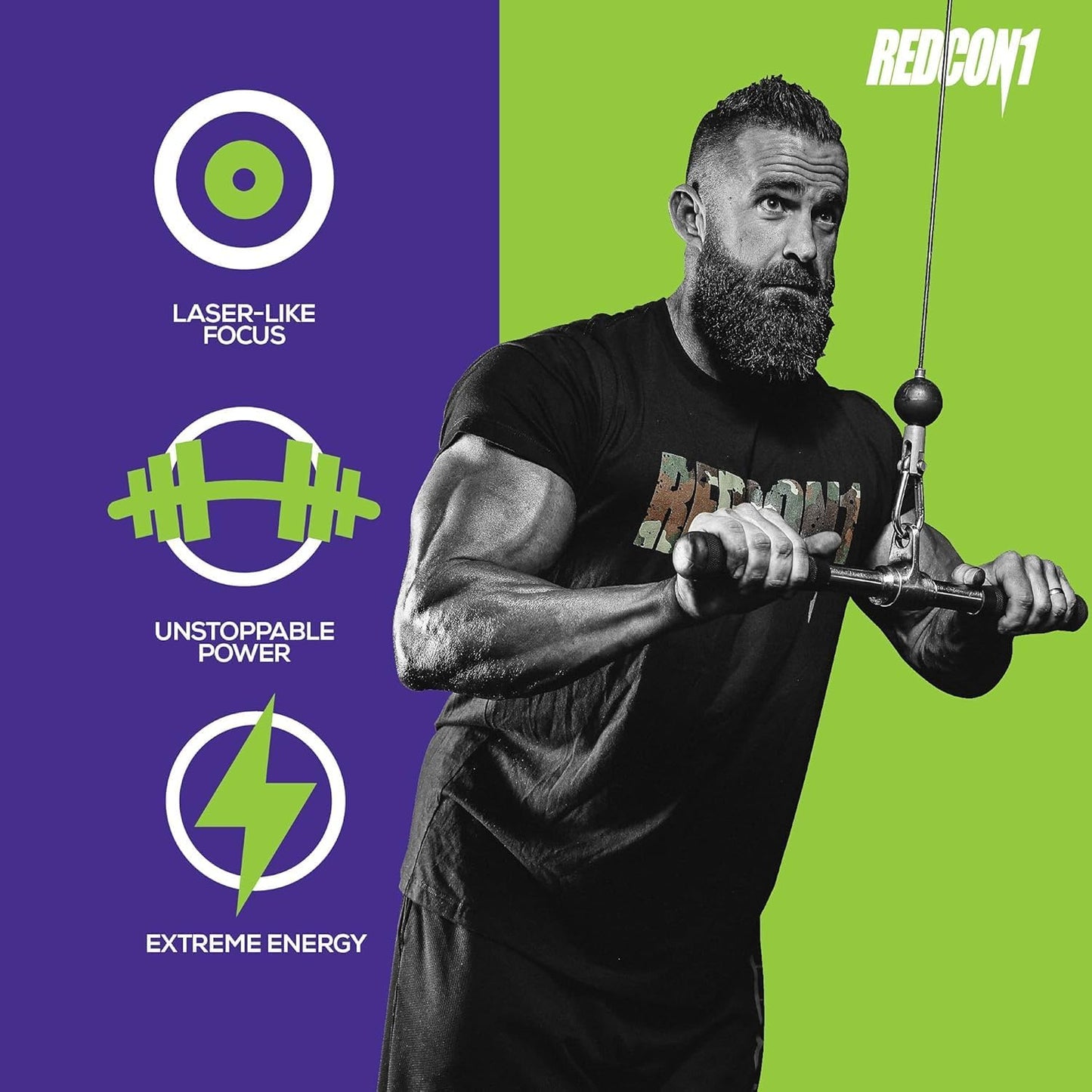 High Caffeine Preworkout with Amino Acids for Energy, Pump, and Endurance - Sour Gummy Bear Flavor (30 Servings)