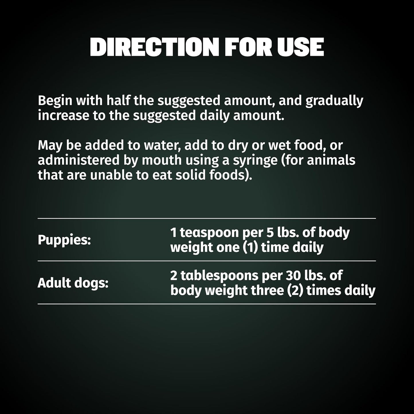 High Calorie Bully Max Weight Gainer Liquid with Omega 3 & Whey Protein for Dogs - 16 oz Bag - All Breeds & Ages