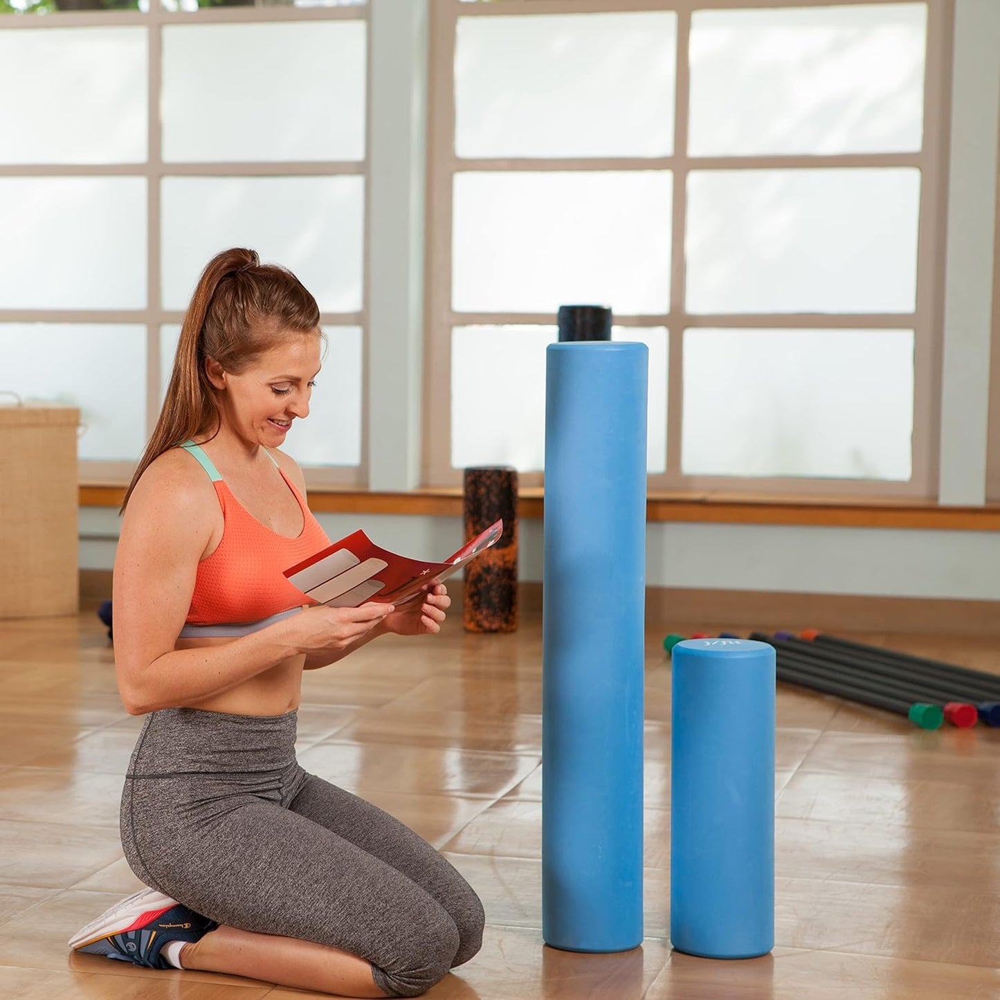 High Density Smooth EVA Foam Roller for Exercise, Massage, and Muscle Recovery - Made in Taiwan with Multiple Size Options