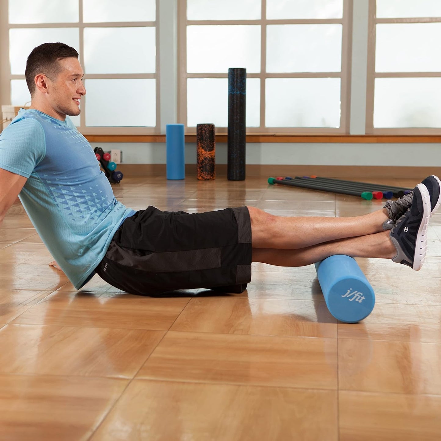 High Density Smooth EVA Foam Roller for Exercise, Massage, and Muscle Recovery - Made in Taiwan with Multiple Size Options