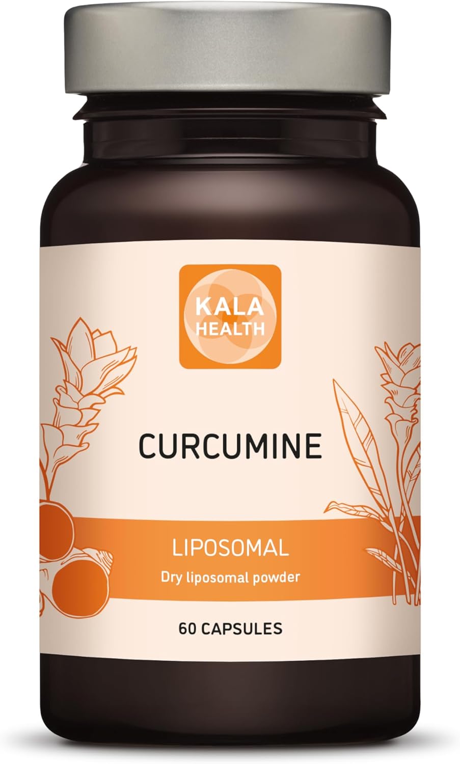 High Dose Liposomal Turmeric Capsules for Maximum Curcumin Absorption - 60 Capsules