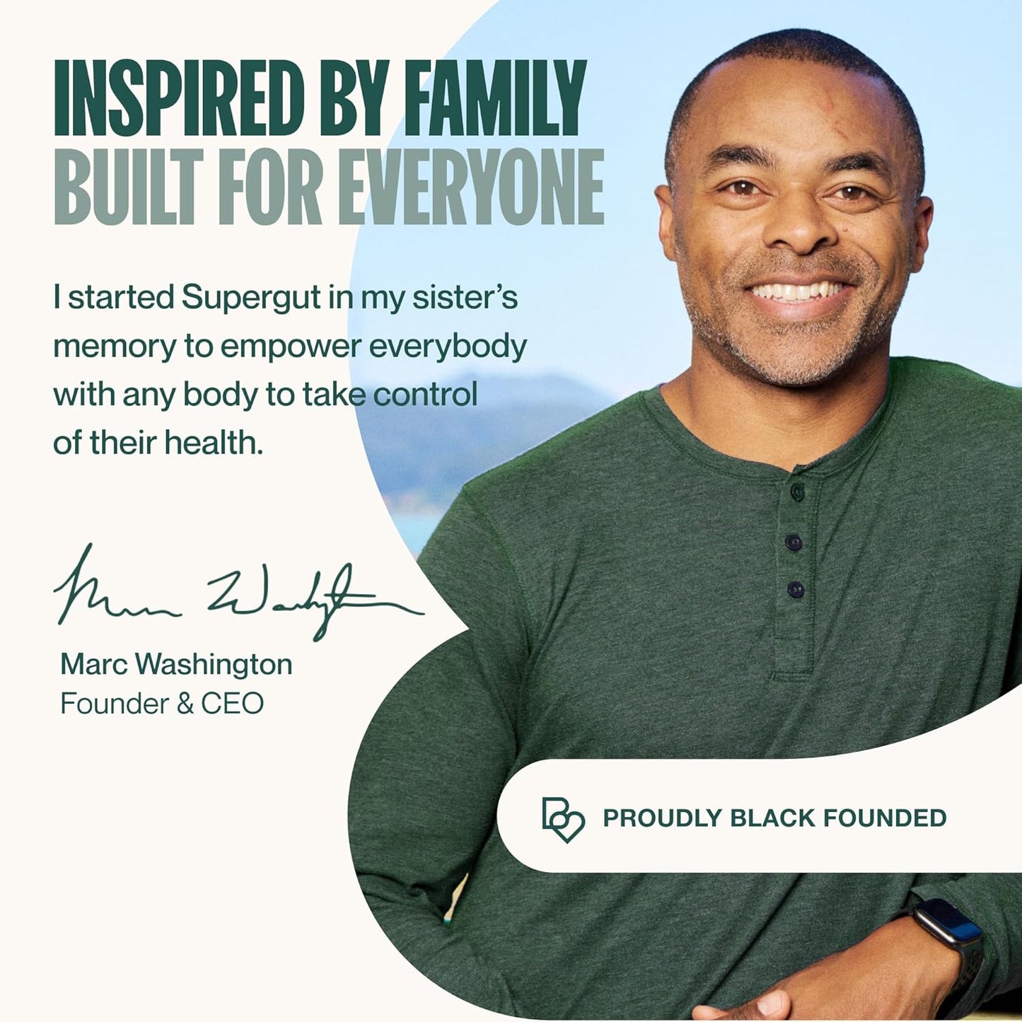 High Fiber GLP-1 Supplement Powder for Gut Health - Supergut Gut Healthy Booster for Women & Men - Sugar-Free Drink Mix (20 Servings)