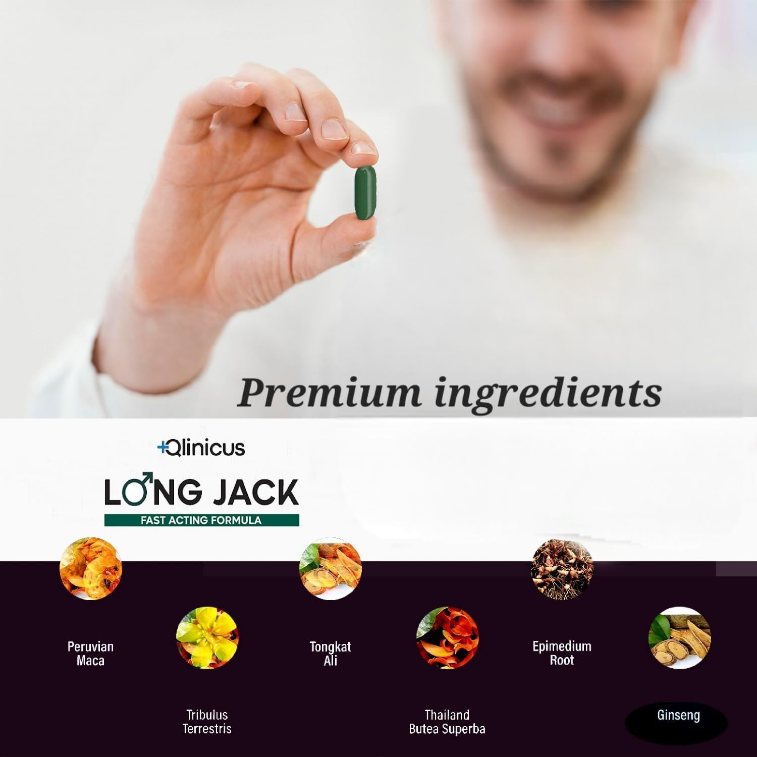 High Performance Energy Supplement - 30 Count for Endurance & Stamina | Fast Acting Sports Nutrition with Extra Strength - 500mg