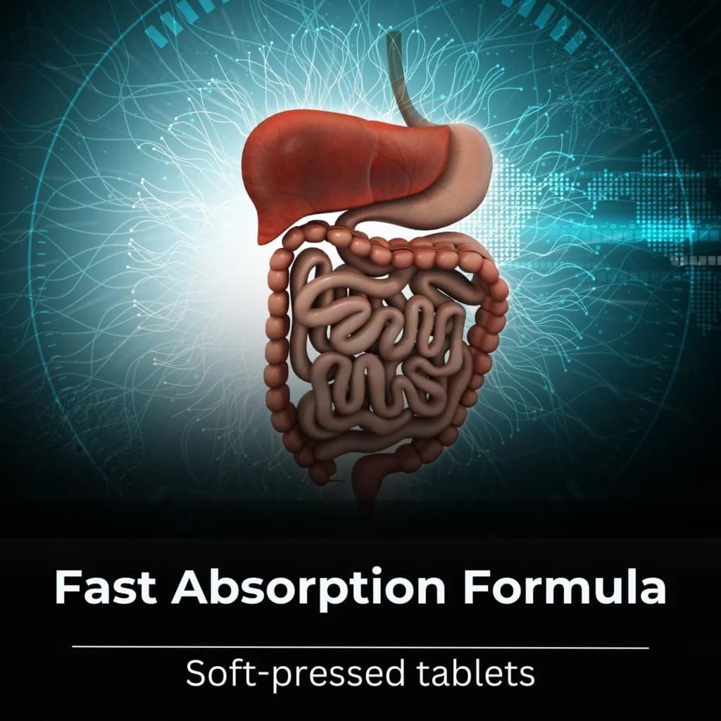 High Potency 12.5mg Iodine Tablets - 90 Count - Supports Growth, Thyroid & Metabolism - Fast Absorption & Easy to Swallow by New World Health Brands