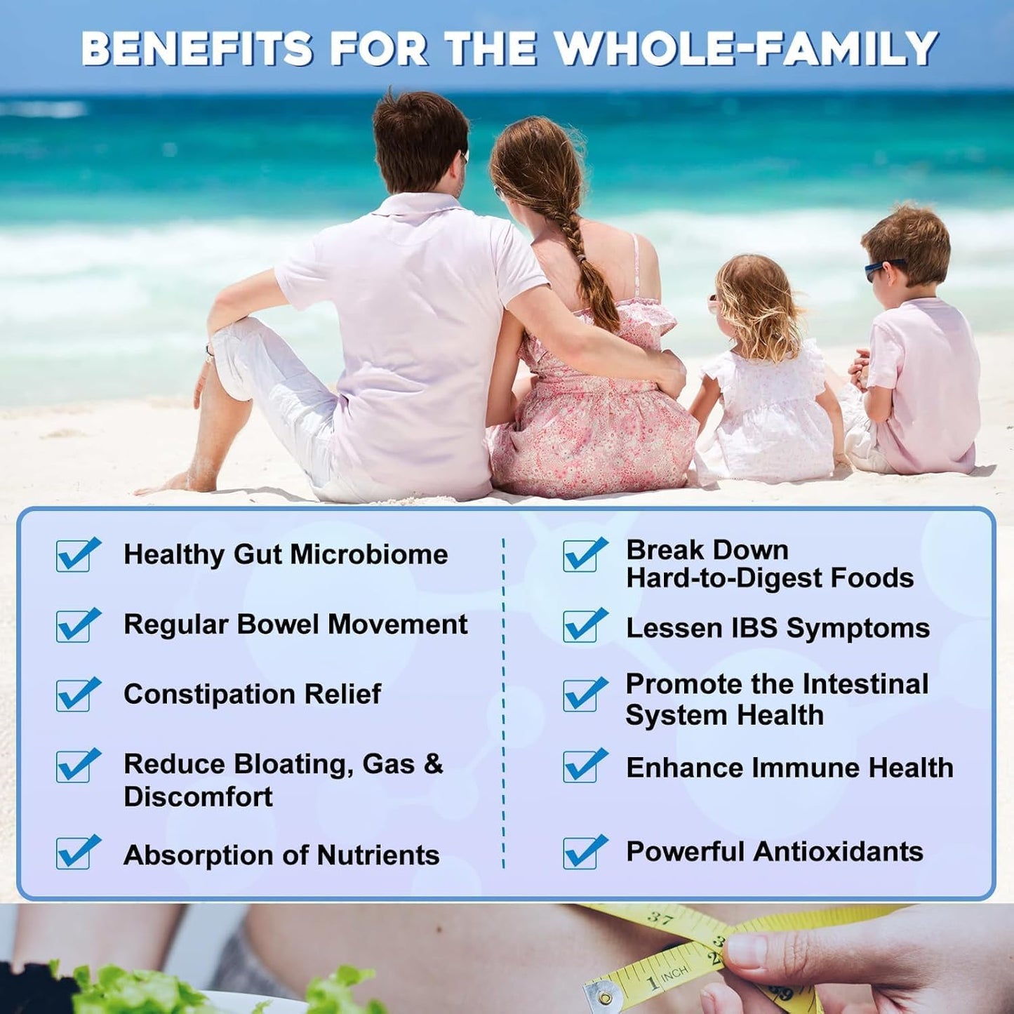 High-Potency 3-in-1 Probiotics with Digestive Enzymes & Prebiotics - 100 Billion CFU for Men and Women - Supports Digestive Health and Immune System