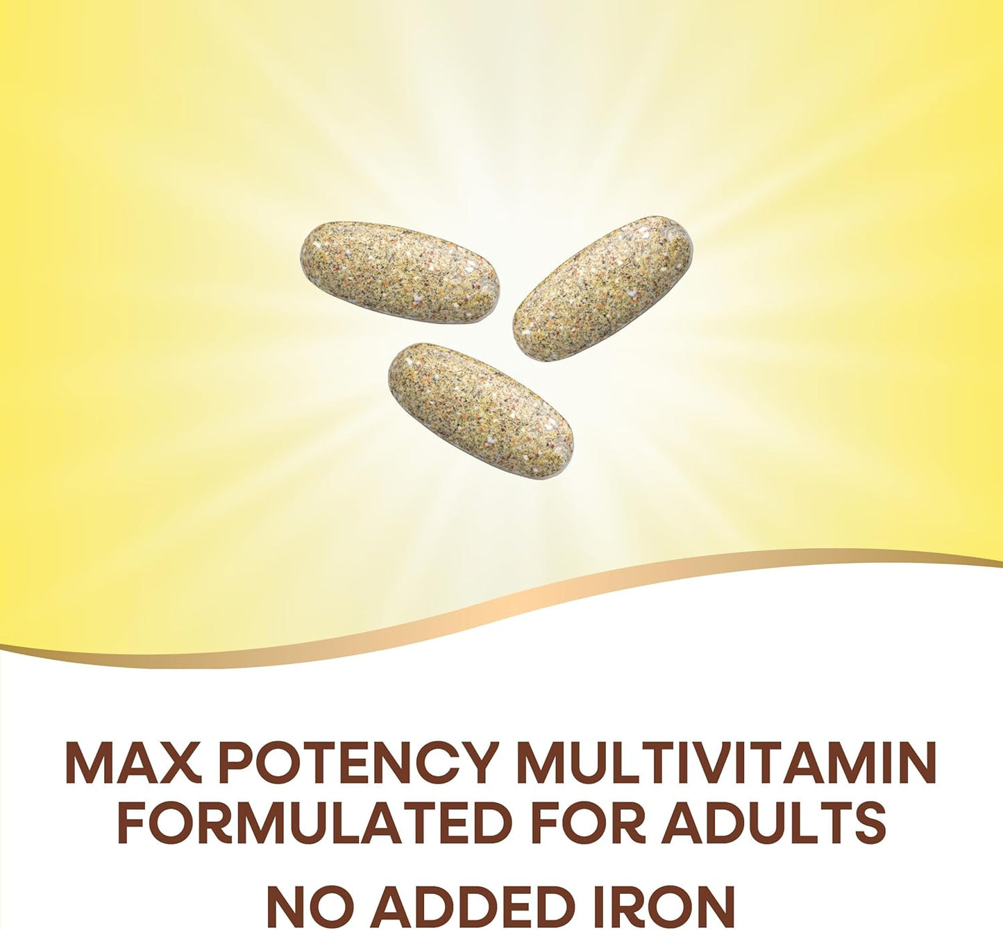 High-Potency Adult Multivitamin with B-Vitamins for Energy, Methylated B12 & Folate, 180 Tablets