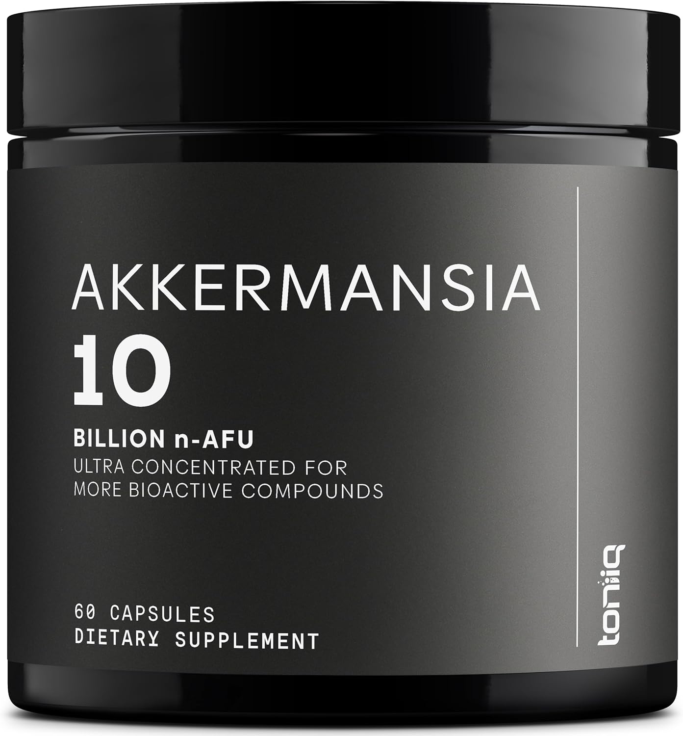 High Potency Akkermansia Muciniphila Probiotic with 10 Billion n-AFU - Supports Gut Health & GLP-1 - Lab-Tested for Purity - 60 Caps