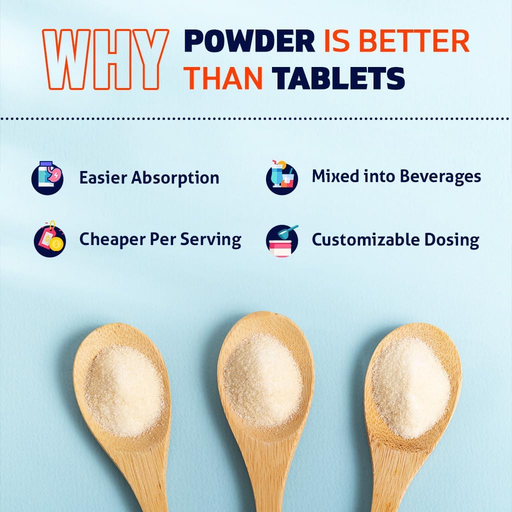 High Potency Benfotiamine Powder - 600 mg per Serving - 100g - Fat-Soluble Vitamin B1 Supplement