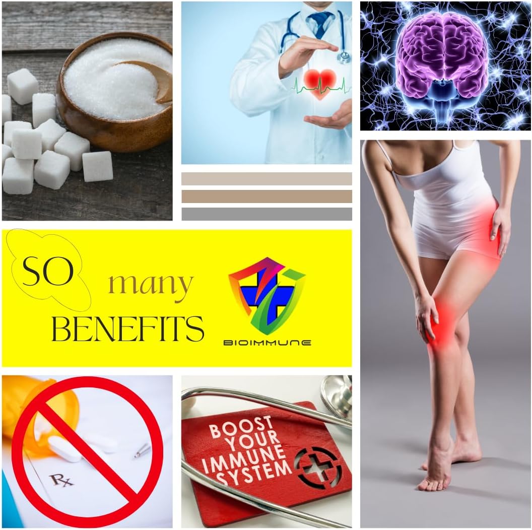 High Potency BioImmune Berberine Supplement with Ceylon Cinnamon for Maximum Absorption - 8,500mg Capsule