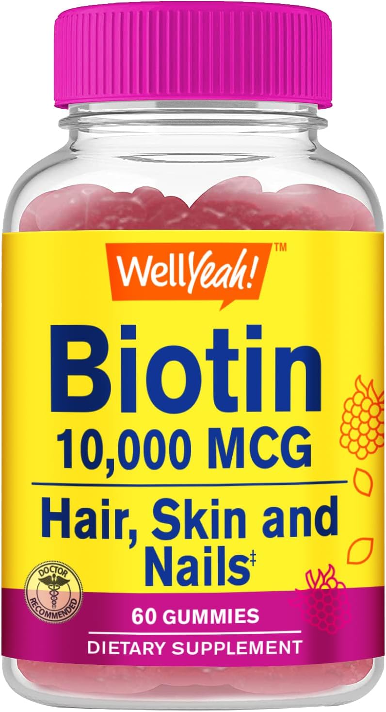High Potency Biotin + Probiotics Women Gummies Bundle - 10B CFU, Vitamin Supplement, Gluten & GMO Free