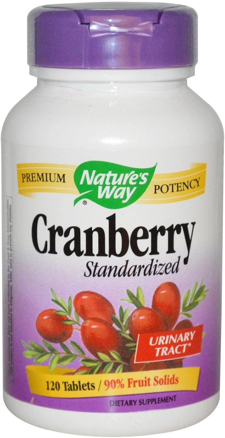 High Potency Cranberry Supplement - 400 mg - 120 Tablets by Nature's Way