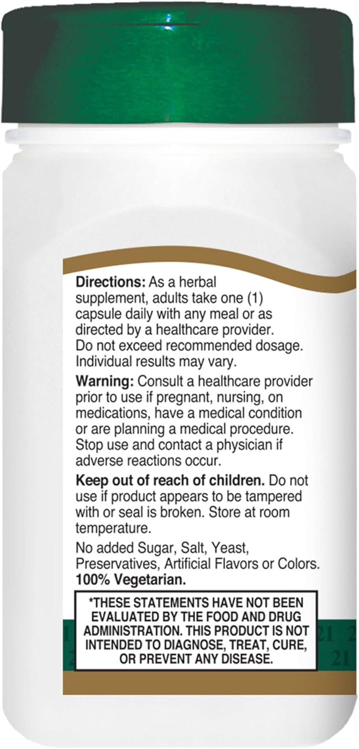 High Potency Curcumin 95 Herbal Supplements for Modern Living, 45 Capsules