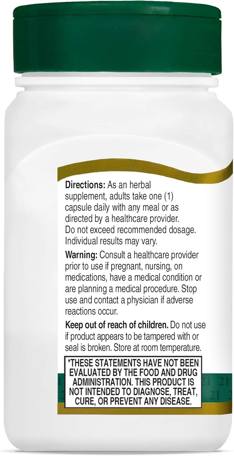 High Potency Curcumin 95 Herbal Supplements for Modern Living, 45 Capsules