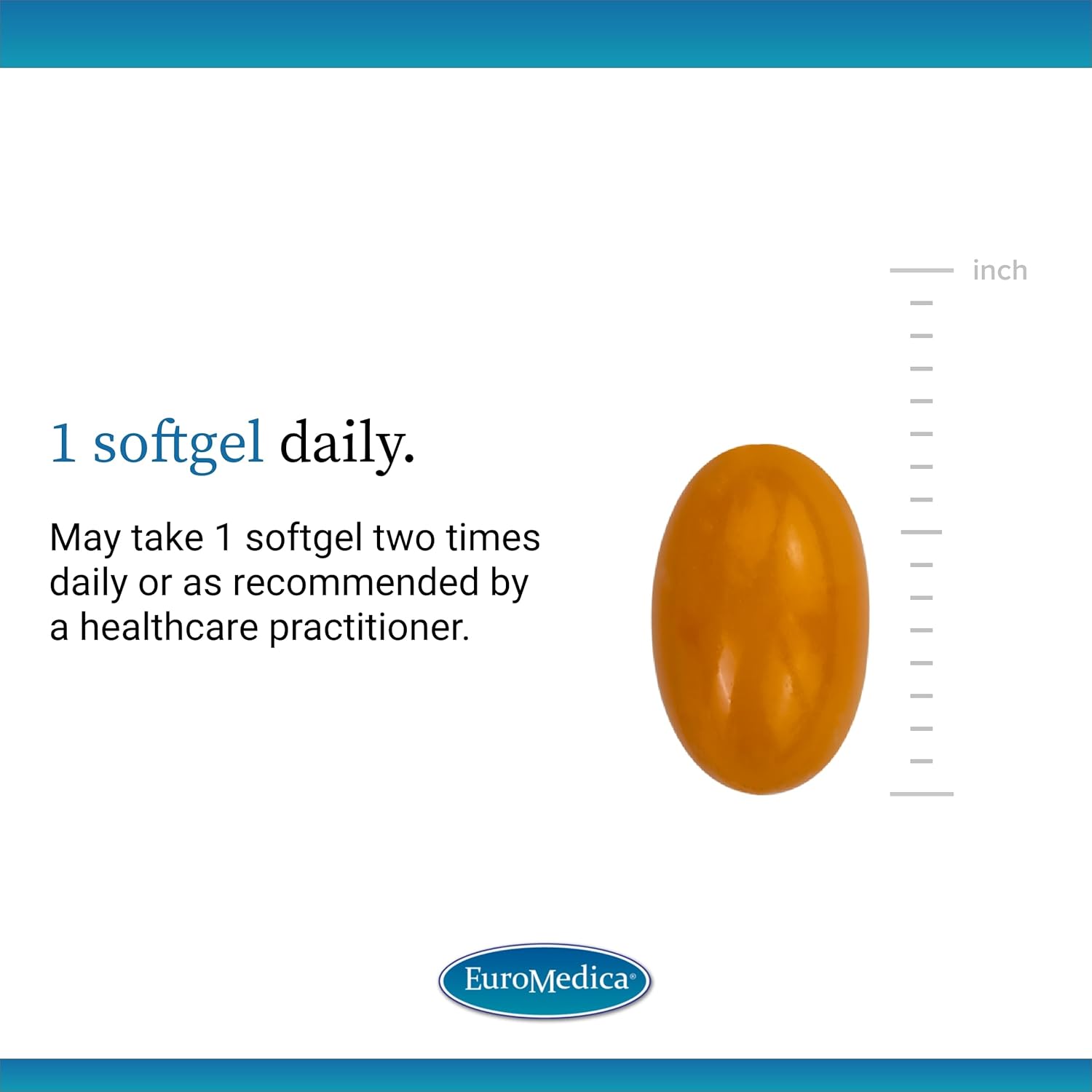 High Potency Euromedica CuraPro 750 mg Turmeric Curcumin Softgels - Liver, Brain & Immune Support - 120 Servings - 120 Count